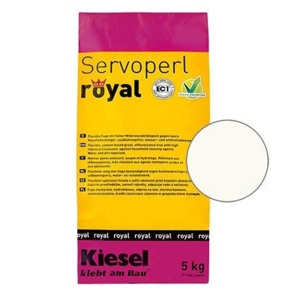 Kiesel Servoperl Royal voegmortel wit a  5 kg