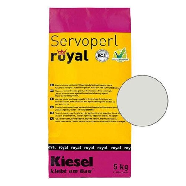 Servoperl Royal voegmortel zilvergrijs a  5 kg