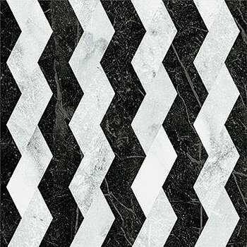 41ZERO42 Dandy Ribbon Black White 18,6x18,6 a 0,45 m²