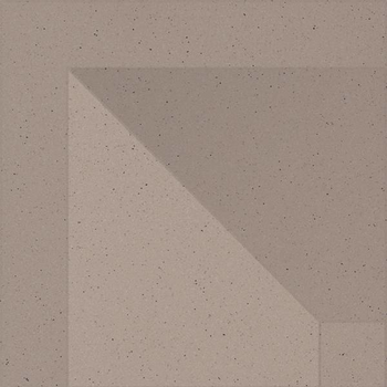 Mosa Softgrip 15X15 74040HS Licht Warmgrijs Douchebak Hoek a 1 stuk