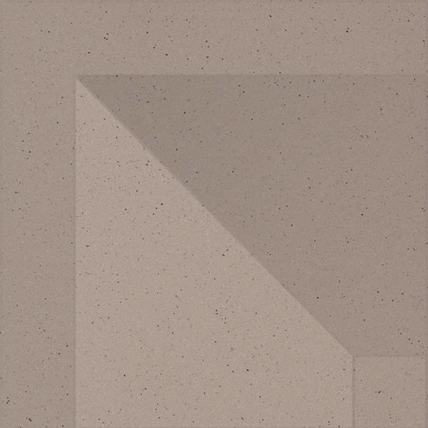 Mosa Softgrip 15X15 74040HS Licht Warmgrijs Douchebak Hoek, afname per stuk