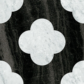 41ZERO42 Dandy Pin Black White 18,6x18,6 a 0,45 m²