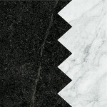 41ZERO42 Dandy Comb Black White 18,6x18,6, afname per doos van 0,45 m²