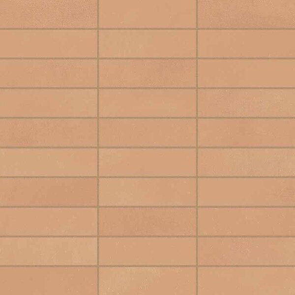 Keope Cottomilano Listelli Terracotta 30x30 mozaiek ULTRAmatt, afname per doos van 0,99 m²