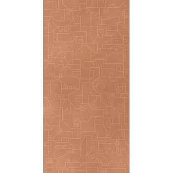 Keope Cottomilano Labirinto Mattone 60x120 decoro ULTRAmatt a 1,2 m²