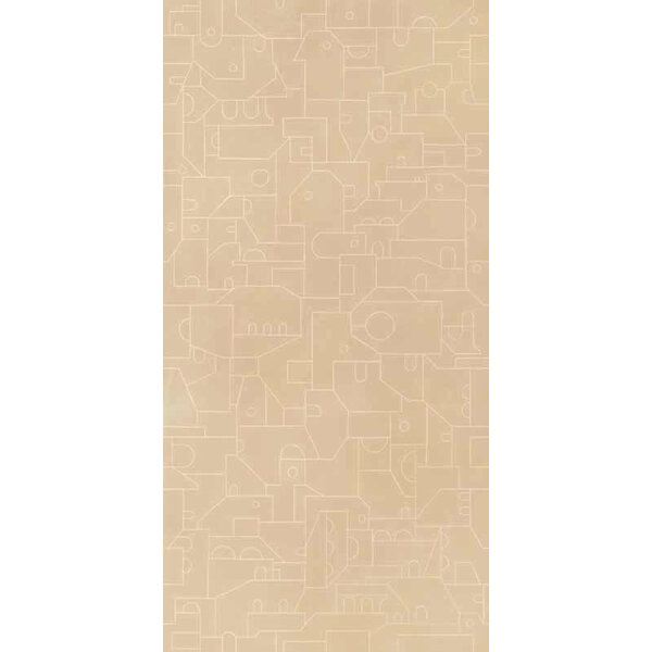 Keope Cottomilano Labirinto Creta 60x120 decoro ULTRAmatt, afname per doos van 1,2 m²