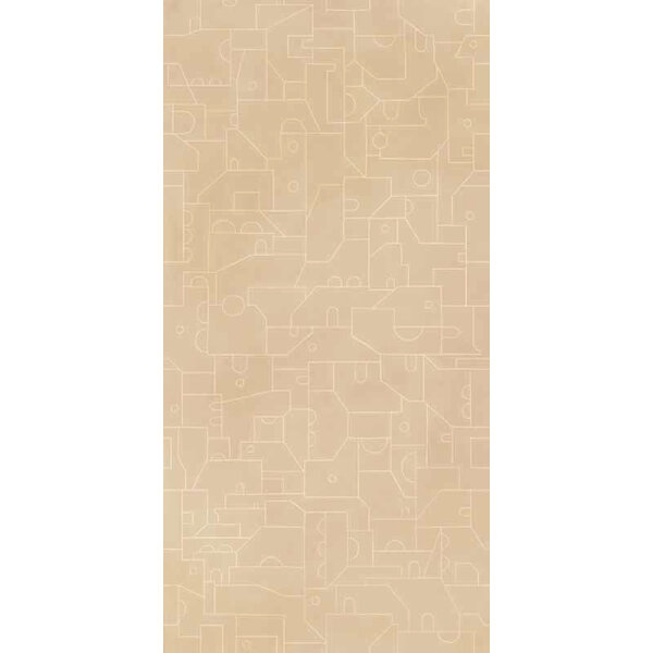 Keope Cottomilano Labirinto Creta 60x120 decoro ULTRAmatt, afname per doos van 1,2 m²