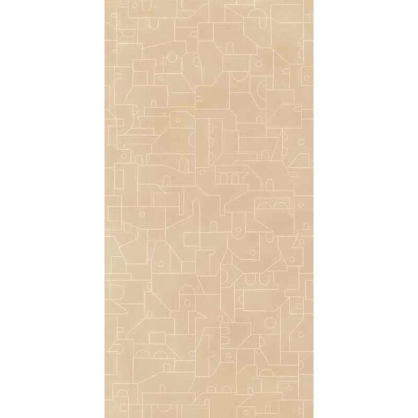 Keope Cottomilano Labirinto Creta 60x120 decoro ULTRAmatt, afname per doos van 1,2 m²