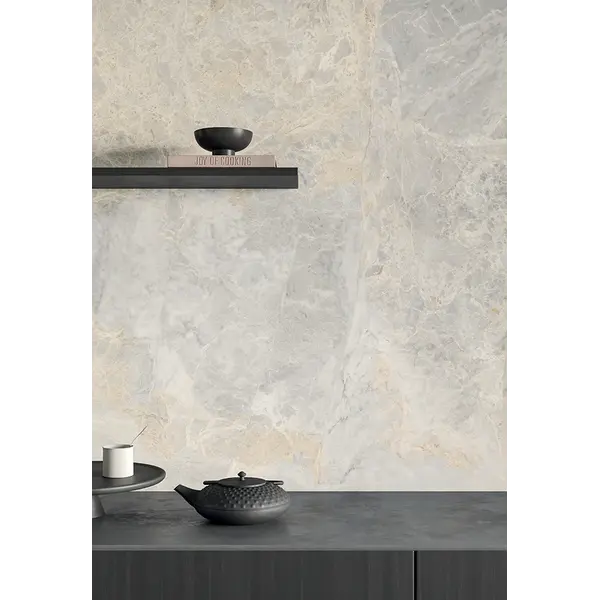 Keope Versilia Fiorito Ivory Ultrasilky 60x60, afname per doos van 1,08 m²