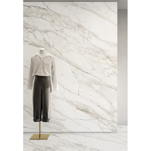 Keope Versilia Borghini White Ultrasilky 60x60, afname per doos van 1,08 m²