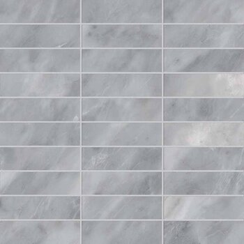Keope Versilia Nuvolato Grey Ultrasilky Mosaico Listelli 30x30 a 0,99 m²