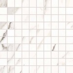 Keope Versilia Borghini White Ultrasilky Mosaico T100 30x30, afname per doos van 0,54 m²