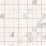 Keope Versilia Assoluto White Ultrasilky Mosaico T100 30x30, afname per doos van 0,54 m²