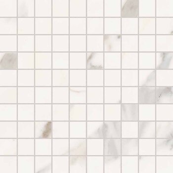 Keope Versilia Assoluto White Ultrasilky Mosaico T100 30x30 a 0,54 m²