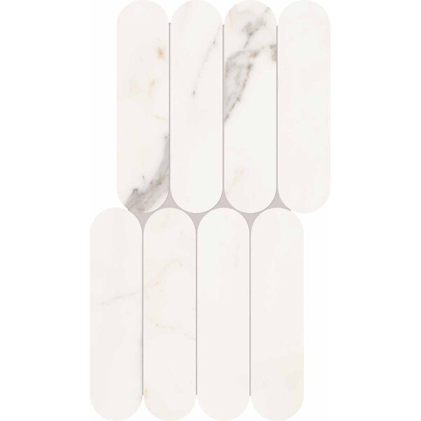 Keope Versilia Assoluto White Ultrasilky Biscuits 28,5x55,5, afname per doos van 0,95 m²