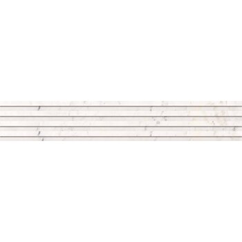 Keope Versilia Michelangelo White Ultrasilky Plisse 3D 18,4x120 a 0,66 m²