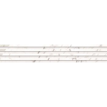 Keope Versilia Borghini White Ultrasilky Plisse 3D 18,4x120 a 0,66 m²