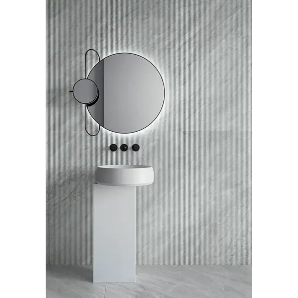 Keope Versilia Assoluto White 3D Flute 60x120, afname per doos van 1,44 m²