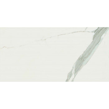 Keope Versilia Assoluto White 3D Flute 60x120 a 1,44 m²