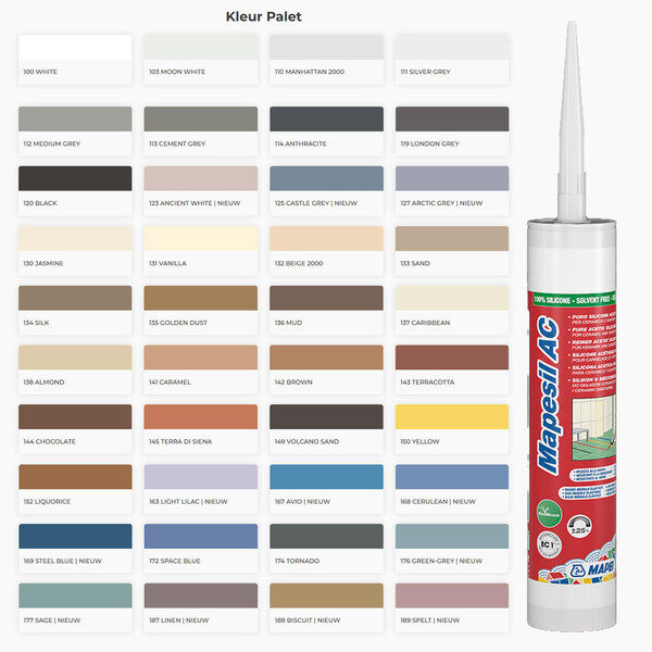 Mapesil voegkit a 310 ml