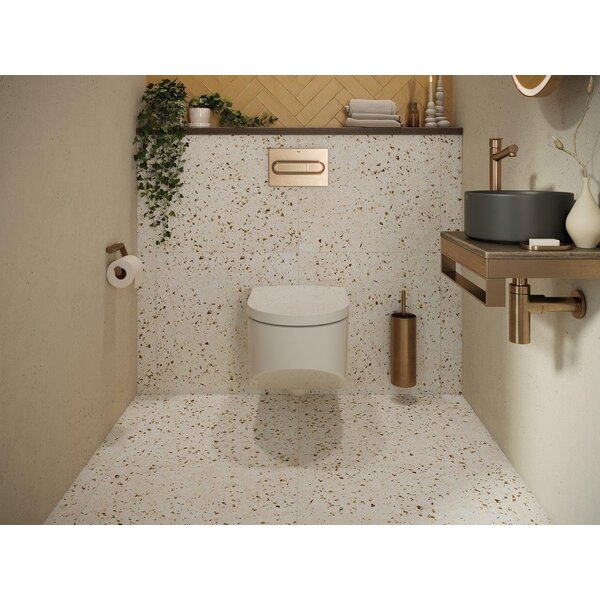 Revoir Paris Re-Bel Caramel 100x100, afname per doos van 2 m²