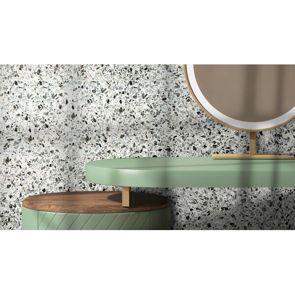 Revoir Paris Re-Bel Vert 100x100, afname per doos van 2 m²