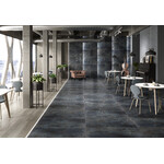 Metal Royalblue 60x60 Brushed, afname per doos van 1,44 m²