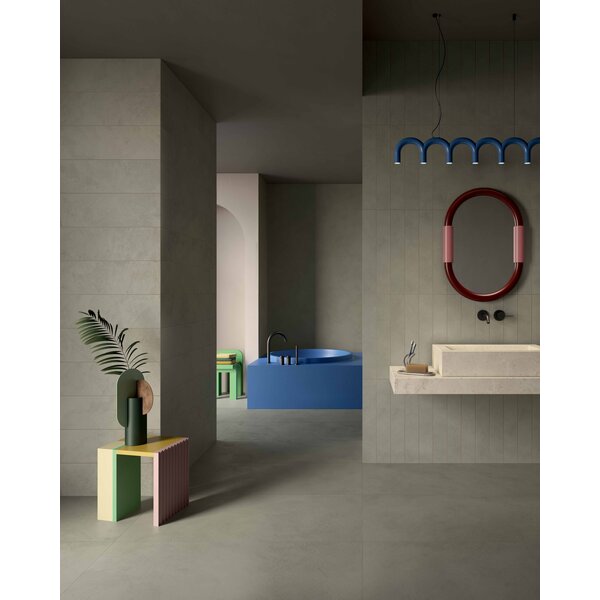 Gardenia/Ariana I Pigmenti Mud 20x120, afname per doos van 0,36 m²