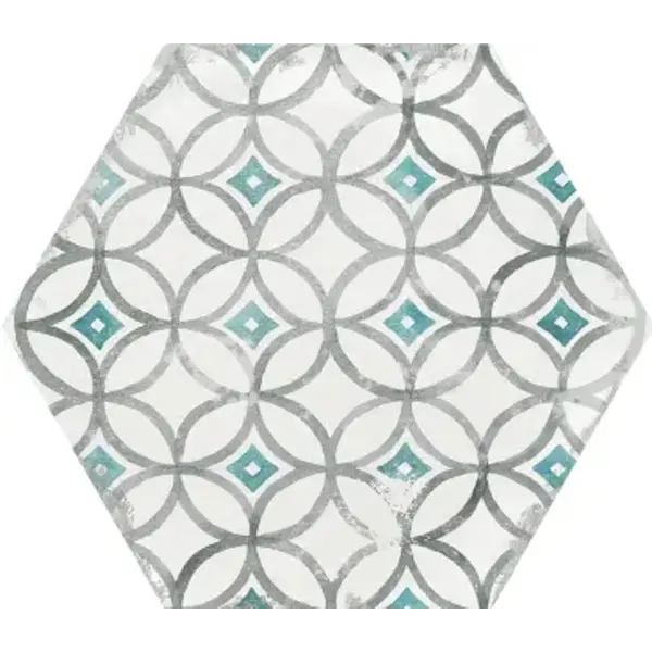 La Fabbrica AVA Small 180256 Amalfi hexagon 12,4x10,7, afname per doos van 0,5 m²