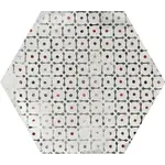 La Fabbrica AVA Small 180256 Amalfi hexagon 12,4x10,7, afname per doos van 0,5 m²
