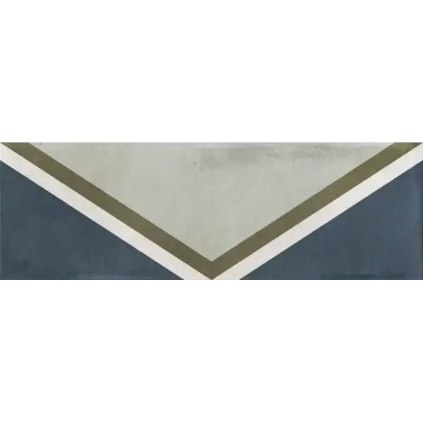 La Fabbrica AVA Small 180220 Trend Navy Rhombus 6,5x20, afname per doos van 0,5 m²