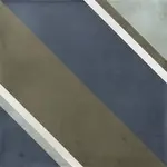 La Fabbrica AVA Small 180239 Trend Navy Diagonal 10x10, afname per doos van 0,5 m²