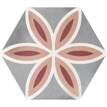 La Fabbrica AVA Small 180254 Trend Light Blue hexagon 12,4x10,7 a 0,5 m²