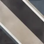 La Fabbrica AVA Small 180233 Trend Black Diagonal 10x10, afname per doos van 0,5 m²