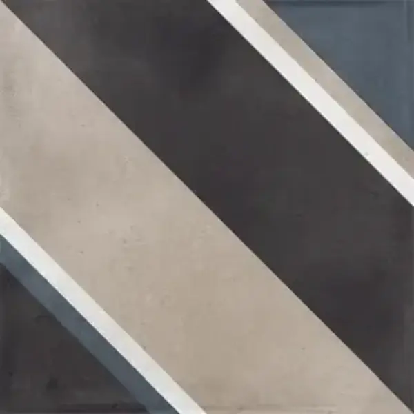 La Fabbrica AVA Small 180233 Trend Black Diagonal 10x10, afname per doos van 0,5 m²