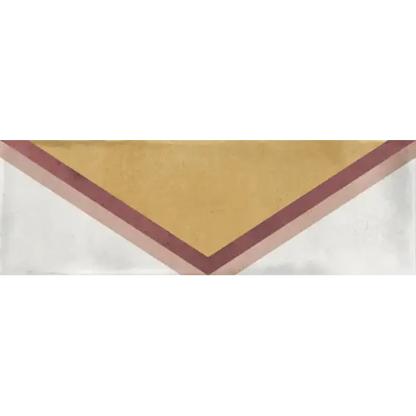 La Fabbrica AVA Small 180216 Trend Ocher Rhombus 6,5x20, afname per doos van 0,5 m²