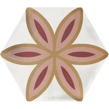 La Fabbrica AVA Small 180253 Trend Ocher hexagon 12,4x10,7 a 0,5 m²