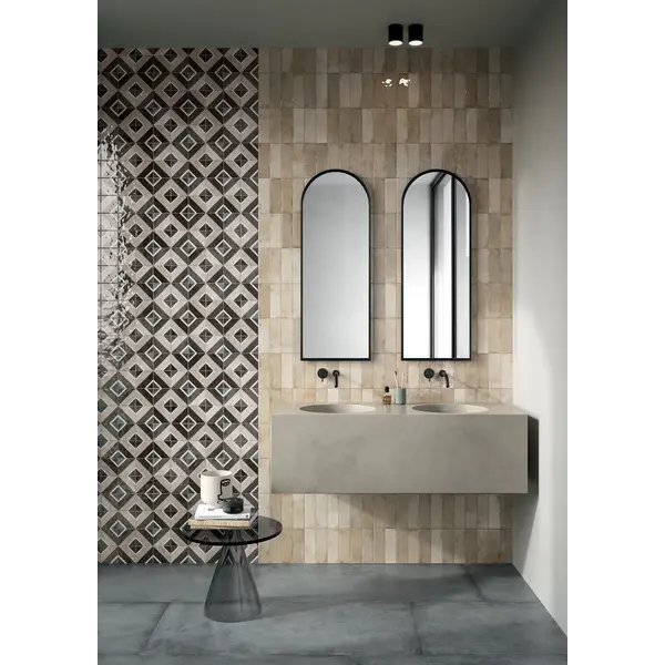 La Fabbrica AVA Small 180231 Trend Beige Diagonal 10x10, afname per doos van 0,5 m²