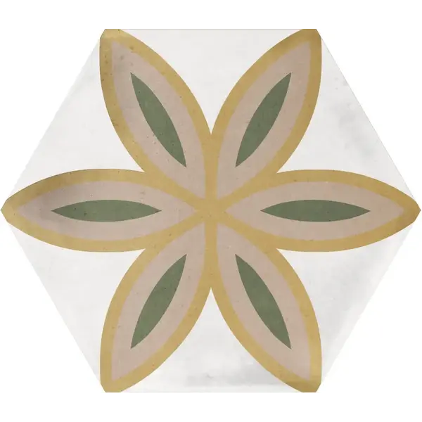 La Fabbrica AVA Small 180251 Trend Beige hexagon 12,4x10,7, afname per doos van 0,5 m²