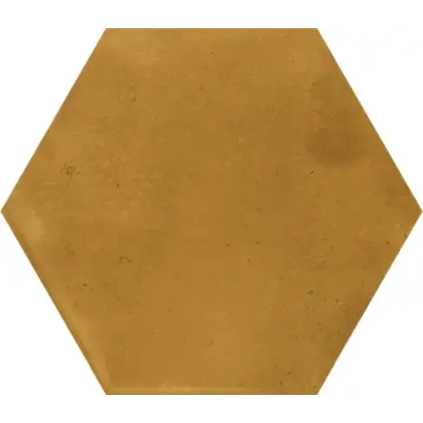 La Fabbrica AVA Small 180051 Ocher hexagon 12,4x10,7, afname per doos van 0,5 m²