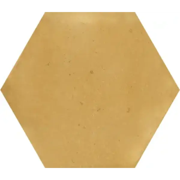 La Fabbrica AVA Small 180051 Ocher hexagon 12,4x10,7, afname per doos van 0,5 m²