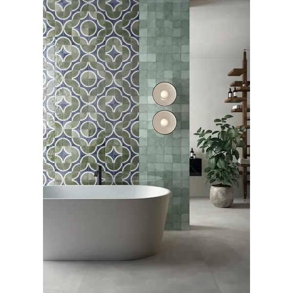 La Fabbrica AVA Small 180066 Sage 10x10, afname per doos van 0,5 m²