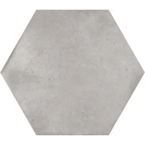 La Fabbrica AVA Small 180053 Grey hexagon 12,4x10,7, afname per doos van 0,5 m²