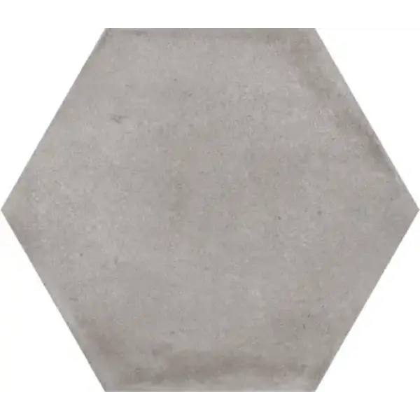 La Fabbrica AVA Small 180053 Grey hexagon 12,4x10,7, afname per doos van 0,5 m²