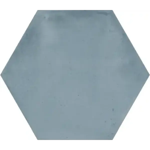 La Fabbrica AVA Small 180047 Light Blue hexagon 12,4x10,7, afname per doos van 0,5 m²