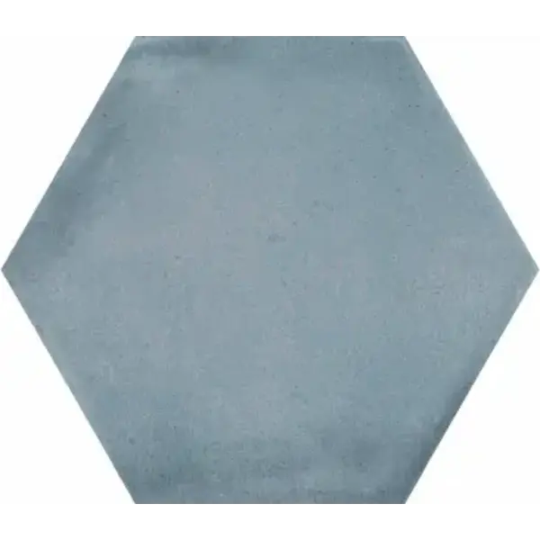 La Fabbrica AVA Small 180047 Light Blue hexagon 12,4x10,7, afname per doos van 0,5 m²