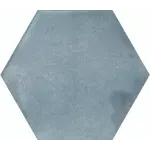 La Fabbrica AVA Small 180047 Light Blue hexagon 12,4x10,7, afname per doos van 0,5 m²