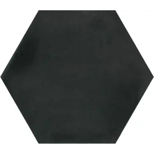 La Fabbrica AVA Small 180041 Black hexagon 12,4x10,7, afname per doos van 0,5 m²