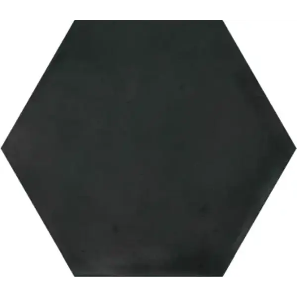 La Fabbrica AVA Small 180041 Black hexagon 12,4x10,7, afname per doos van 0,5 m²