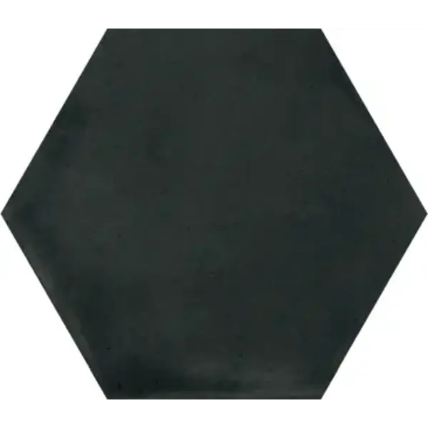 La Fabbrica AVA Small 180041 Black hexagon 12,4x10,7, afname per doos van 0,5 m²